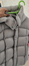 美力城【檀健次同款】羽絨服女男同款短款輕暖泡芙90鵝絨服外套156 流光銀 XS [建議45kg-】 曬單實(shí)拍圖
