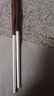 故湘 銀筷子999純銀家用實(shí)木包銀筷子防滑個(gè)人專(zhuān)純用筷子高級紅木筷子 紅酸枝（2雙裝） 曬單實(shí)拍圖