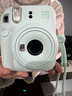富士（FUJIFILM） instax mini12 立拍立得相機3英寸相紙 一次成像旅游相機禮盒 茉莉白【影像花室套裝~含相機包+相冊+相框】 相紙組合套裝一【含標配+白邊相紙20張+周邊配件】 曬單實(shí)拍圖