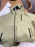 蕉內（Bananain）3系氧氣沖鋒衣男女士硬殼情侶款外套夾克秋冬季 草綠色XL 曬單實(shí)拍圖