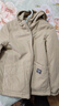 皮爾卡丹純·棉加絨加厚外套女秋冬2025新款大碼中年女寬松休閑洋氣夾克衫 卡其色  XL 113-123斤 曬單實(shí)拍圖