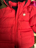 麗嬰房（Les enphants）麗嬰房三防兒童羽絨服鴨絨羽絨服秋冬款男童女童冬裝 紅色 140 CM/10歲 曬單實(shí)拍圖