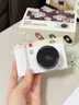 馥雨ccd高清數碼相機復古拍立得學(xué)生兒童校園隨身手持拍照錄像傳手機翻蓋旋轉屏幕送女生Kitty生日禮物 白色diy+180°翻轉屏+古早感閃光燈+禮盒裝 套餐七512G可拍120000張-可傳手機 曬單實(shí)拍圖