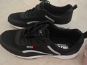雙星（shuangxing）休閑鞋男夏季運動(dòng)鞋耐磨網(wǎng)面面透氣男士旅游鞋輕便跑步鞋 黑色48 曬單實(shí)拍圖