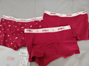 貓人青少年內褲男士本命年紅色平角褲馬年鴻運喜慶抑菌襠男生四角短褲 曬單實(shí)拍圖