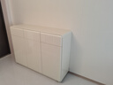 全友家居 奶油風(fēng)鞋柜門(mén)口入戶(hù)玄關(guān)柜收納儲物靠墻落地柜子家具 曬單實(shí)拍圖
