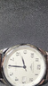 浪琴（LONGINES）男手表 名匠系列新款自動(dòng)機械40mm大表盤(pán)男士時(shí)尚鋼皮帶瑞士腕表 L2.793.4.78.3白盤(pán)機械皮帶 曬單實(shí)拍圖