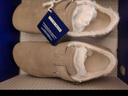 BIRKENSTOCK勃肯德國進(jìn)口新品男女款絨面London Shearling毛毛鞋 沙色窄版1028470 38 曬單實(shí)拍圖