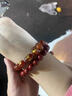 黛菲曼紅瑪瑙本命年手串馬年泰歲手鏈馬龍虎猴豬男女禮物 8mm珠紅瑪瑙【生肖鼠】 曬單實(shí)拍圖