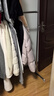 簡(jiǎn)易加厚鍍鋅鋼管服裝展示架陽(yáng)臺臥室落地衣服架可拆卸單桿晾衣架 2米高*1.5米長(cháng)【雙桿】 曬單實(shí)拍圖