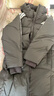 阿迪達斯（adidas）男 運動(dòng)型格系列 3S L DOWN JKT 長(cháng)款羽絨服 KC2498 黑色  M  曬單實(shí)拍圖