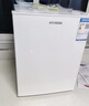 HYUNDAI（韓國現代）冰箱小型單開(kāi)門(mén)迷你型小冰箱家用宿舍租房冷藏制冷冰箱辦公室節能省電 48L白【租房辦公】【3天約一度電】 曬單實(shí)拍圖