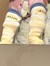 尼多熊兒童襪子秋冬嬰兒長(cháng)筒襪新生兒襪子棉襪寶寶過(guò)膝襪不勒腳襪子兒童 曬單實(shí)拍圖