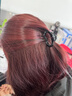 OKCS染發(fā)膏 樹(shù)莓紅染發(fā)劑 植物純男女免漂自己在家染發(fā)沙漠玫瑰長(cháng)發(fā)裝 曬單實(shí)拍圖