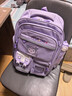 JCZS庫洛米小學(xué)生書(shū)包女生1-3-6年級兒童大容量高顏值一年級減負護脊 紫色A款-大號+贈38件套同款 曬單實(shí)拍圖