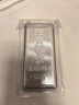 中國珠寶白銀銀條實(shí)心足銀條擺件9999銀塊收藏生日新年禮物送女友 500g 曬單實(shí)拍圖