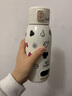 孕貝便攜式恒溫杯F18Y 恒溫水壺燒水杯嬰兒外出沖奶恒溫水杯500ml 曬單實(shí)拍圖