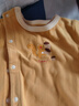 babylove【清倉】嬰兒連體衣保暖哈衣春秋季睡衣寶寶衣服長(cháng)袖爬服春裝 香草黃 59cm 曬單實(shí)拍圖