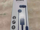 索尼（SONY）IER-EX15C 有線(xiàn)耳機Type-C 入耳式耳機帶麥可通話(huà) 手機音樂(lè )耳機 電腦筆記本適用 禮物送學(xué)生男女友 藍色 曬單實(shí)拍圖
