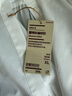 MUJI 女式 桑蠶絲混 圓領(lǐng)長(cháng)袖襯衫女士襯衣外套26年春季 女裝女款 米白色 XL (165/92A) 曬單實(shí)拍圖