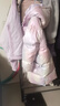 迪士尼女童輕薄羽絨服2025秋冬季新款兒童保暖童裝中長(cháng)款寶寶羽絨外套 曬單實(shí)拍圖