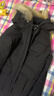 京東京造【進(jìn)口極寒95鵝絨服】羽絨服男外套女冬季新款中長(cháng)款 曜石黑 2XL 曬單實(shí)拍圖