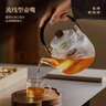 憶壺茶玻璃煮茶壺耐高溫電陶爐蒸煮茶器新款燒水壺泡茶家用養生花茶器具 【蒸煮雙膽】語(yǔ)順提梁壺1000ml 曬單實(shí)拍圖