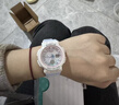卡西歐（CASIO）BABY-G海灘旅行系列手表時(shí)尚多功能運動(dòng)防水女表情人節禮物 清新白BGA-250-7A3 曬單實(shí)拍圖