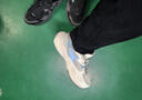 鴻星爾克憲章2.0男子休閑鞋秋季新款透氣老爹鞋軟彈運動(dòng)鞋舒適簡(jiǎn)約男鞋子 蛋奶灰/暖霧灰 41 曬單實(shí)拍圖