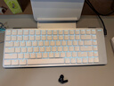 洛斐（Lofree）小順FLOW2矮軸84鍵機械鍵盤(pán)鋁坨坨無(wú)線(xiàn)藍牙筆記本辦公 銀色云馳 曬單實(shí)拍圖