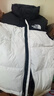 北面（The North Face）美版1996 RETRO NUPTSE羽絨馬甲男女款700蓬 NF0A3JQQ男款ROU-沙丘白 L 曬單實(shí)拍圖