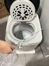 揚子（YANGZI）甩甩桶衣服脫單小型宿舍桶甩干大容量甩干家用機水桶脫水機出租房 普通款8.5公斤塑料內桶 1L 曬單實(shí)拍圖