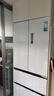 美的（Midea）536法式四開(kāi)門(mén)冰箱511L大容量超薄嵌入式雙系統一級能效風(fēng)冷無(wú)霜以舊換新白MR-536WUFPZE國家補貼 曬單實(shí)拍圖