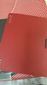 國譽(yù)（KOKUYO）一米新純活頁(yè)本八孔b5筆記本子日本campus簡(jiǎn)約高顏值復古外殼可拆卸學(xué)生不硌手a5輕薄線(xiàn)圈記事本 【8孔活頁(yè)本】B5紅色 曬單實(shí)拍圖