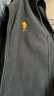 U.S. POLO ASSN.馬甲男抓絨搖粒絨秋冬立領(lǐng)無(wú)袖背心男裝外套 黑色 XXXL  曬單實(shí)拍圖
