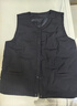 雪中飛羽絨馬甲90鵝絨冬季新款輕薄保暖防寒背心中老年馬甲 黑色 M 170 曬單實(shí)拍圖