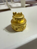 中國黃金（CHINA GOLD）足金蛋糕黃金純金蛋糕擺件生日禮物送男女友孩子 足金生日蛋糕【證書(shū)+禮盒】 2g 曬單實(shí)拍圖