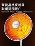 康佳（KONKA）取暖器家用小太陽(yáng)搖頭電暖器臥室速熱輕音電暖氣遙控取暖烤火爐辦公室臺地兩用電熱扇KTY-1002E-P 曬單實(shí)拍圖