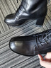 紅蜻蜓粗跟時(shí)裝靴女秋冬季單靴通勤馬丁靴女靴子WFC44015 黑色 38 曬單實(shí)拍圖