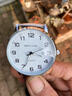 雅伽中老年人手表男女老人大數字表盤(pán)彈簧帶爸爸媽媽爺爺奶奶石英表 曬單實(shí)拍圖