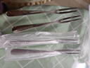 維艾（Newair）316不銹鋼水果叉食品級水果簽兒童小叉子韓式甜品叉蛋糕叉子 曬單實(shí)拍圖