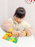 艾杰普（JEPPE）兒童幾何形狀認知配對拼裝積木蒙氏早教益智玩具男女3-6新年禮物 曬單實(shí)拍圖
