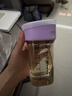 HEGEN海格恩兒童學(xué)飲杯喝水杯嘬口奶瓶直飲牛奶杯1-3歲嬰兒寶寶唇控杯 【愛(ài)上喝水】紫色學(xué)飲杯 240ml 曬單實(shí)拍圖