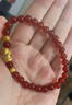 周六福貔貅黃金轉運珠男女手串生日禮物定價(jià)A1910242約1.18g約18cm 曬單實(shí)拍圖