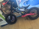 KinderKraftkk平衡車(chē)兒童滑步無(wú)腳踏自行車(chē)2-6歲升級減震生日禮物競賽炫酷黑 曬單實(shí)拍圖
