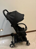 愛(ài)貝麗遛娃神器嬰兒推車(chē)超輕便MINI口袋推車(chē)傘車(chē)易折疊小不點(diǎn)6S黛黑 曬單實(shí)拍圖