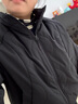 蕉下（beneunder）女士氣絨外套立領(lǐng)飛行員夾克秋冬棉服休閑戶(hù)外保暖運動(dòng)防風(fēng)百搭 漫暮黑-內扣口袋 M 曬單實(shí)拍圖