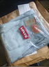 Levi's李維斯25年秋冬新款男士美式休閑BAGGY寬松闊腿直筒牛仔褲 淺藍色 32 (32) 曬單實(shí)拍圖