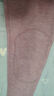 優(yōu)優(yōu)1點(diǎn)（Yoyo one）女童校服神器兒童保暖褲內穿秋冬中大童德絨秋褲冬季加絨打底褲子 5091紫色【德絨羊毛抗寒保暖】 170 曬單實(shí)拍圖