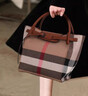 塔馳密司（touchmiss）法式復古小眾格子手提包女2025秋冬新款時(shí)尚百搭斜挎包 土黃色 曬單實(shí)拍圖